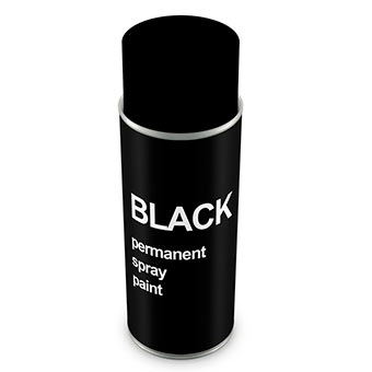 Эластичная черная краска