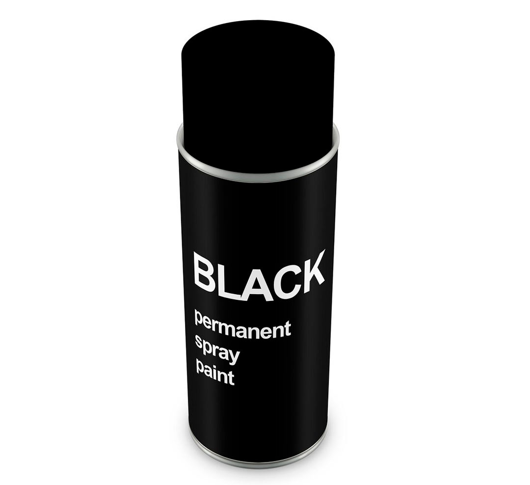 Эластичная черная краска